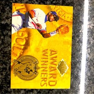Marquis Grissom Rare insert #16 of 25 Fleer Ultra 1994 baseball card!!